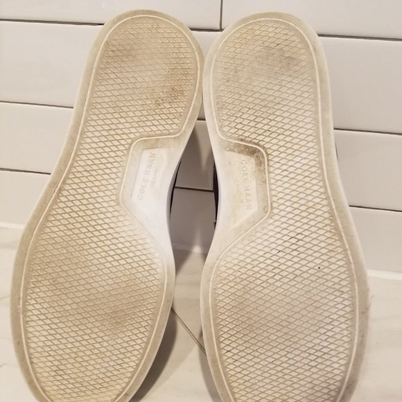 Men’s Cole Haan GRAND360 Rally Blue Canvas Penny Loafers Size 9M (C34726) EUC - Picture 7 of 9